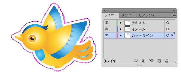 カットラインレイヤー